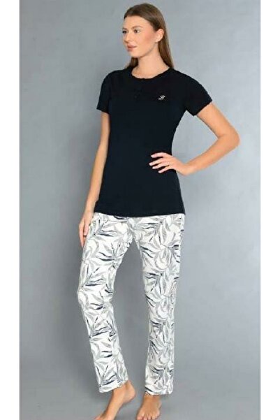 BAŞAKSU COLLECİTON Başaksu Cotton Pajama Set 2338