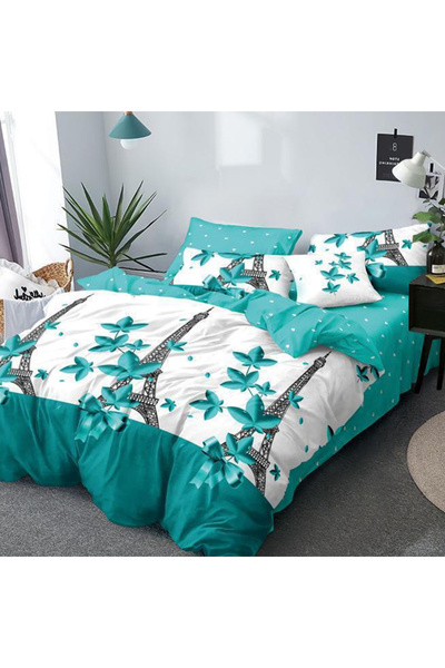 Pucioasa Bed linen for double bed 2 people Pucioasa, 6 pieces, Finet, DREAM-0153