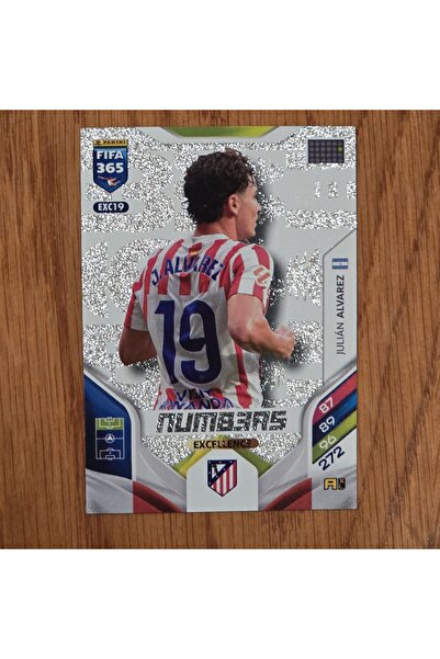 Panini بطاقة لعبة جوليان ألفاريز إكسيلانس نمبرز EXC19 لعام 2026