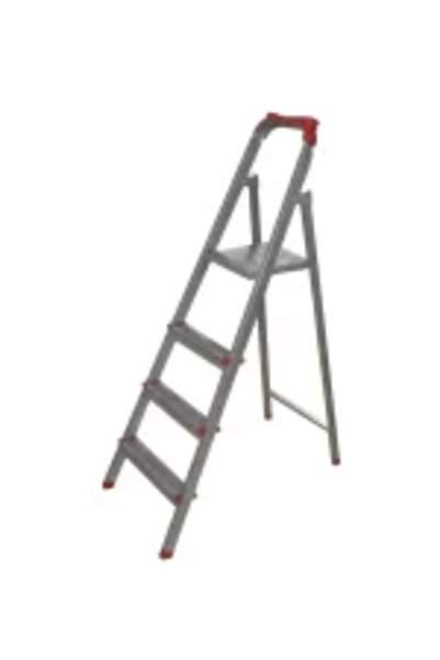 Zilan 4-step folding metal ladder