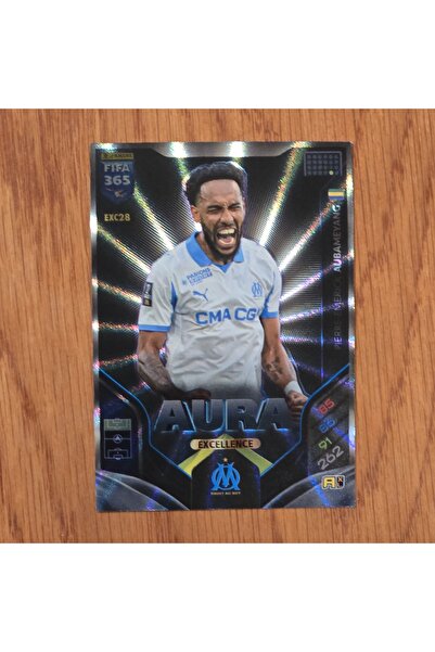 Panini 2026 Pierre-Emerick Aubameyang Excellence Aura Oyun Kartı EXC28