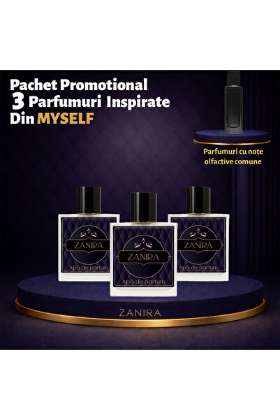 Zanira Promotional Set of 3 Perfumes 039 – Inspired by MYSELF