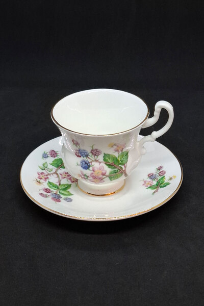 ABBETC Royal Dark Vintage Tea/Coffee Cup 2 Pieces 140 ml