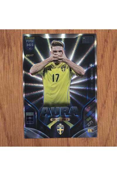 Panini 2026 Viktor Gyökeres Aura Oyun Kartı EXC47