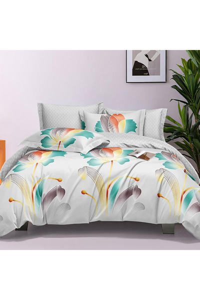 Pucioasa Bed linen for double bed 2 people Pucioasa, 6 pieces, Finet, DREAM-0169