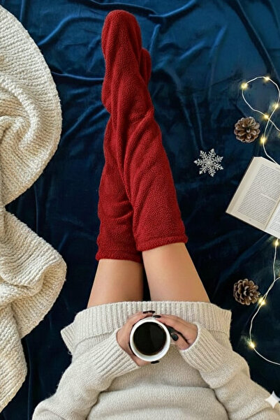 Nuvy Knee Length Plush Socks