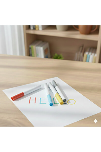 minidünyam 4-Piece Candle Pen Set