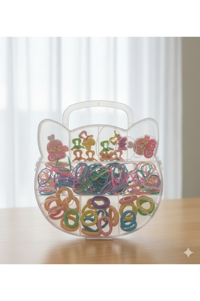 Renkli kids Rabbit Model Boxed Buckle Set with Bag