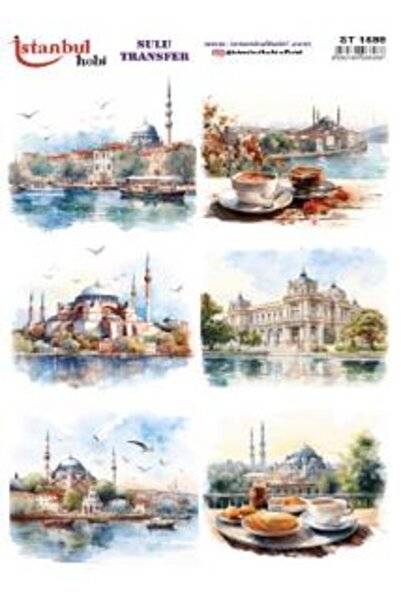 İstanbul Hobi Water Transfer Paper 25X35Cm St-1599