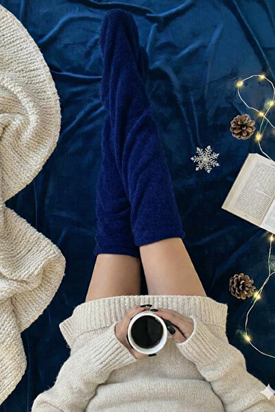 Nuvy Knee Length Plush Socks