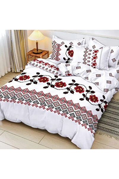 Pucioasa Bed linen for double bed 2 people Pucioasa, 6 pieces, Finet, DREAM-0212