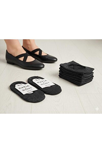 Katia&Bony Asta Yoga Pilates Simli Çocuk Görünmez Çorap 1 ADET