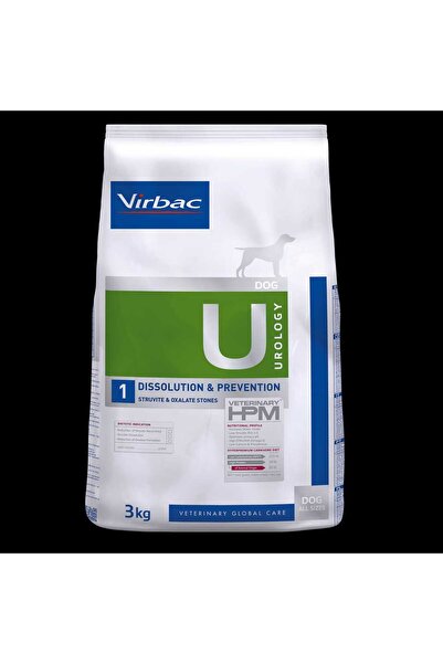 Virbac U1 Urology Dissolution & Prevention Üriner Köpek Maması 3 Kg