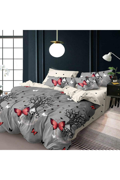 Pucioasa Bed linen for double bed 2 people Pucioasa, 6 pieces, Finet, DREAM-0157