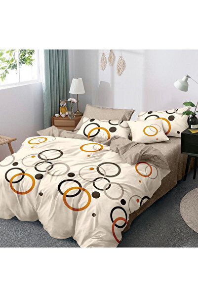 Pucioasa Lenjerie de pat pentru pat dublu 2 persoane Pucioasa, 6 piese, Finet...