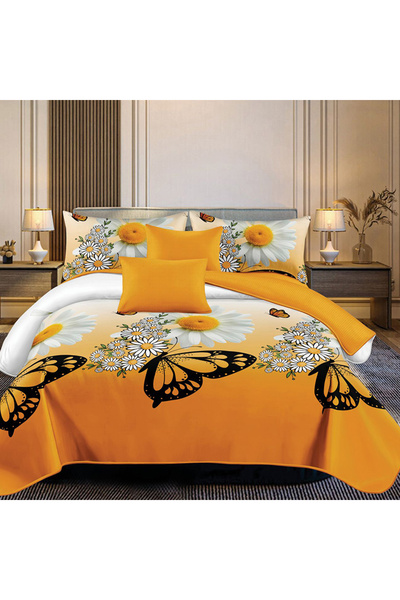 Pucioasa Bed linen for double bed 2 people Pucioasa, 6 pieces, Finet, DREAM-0146