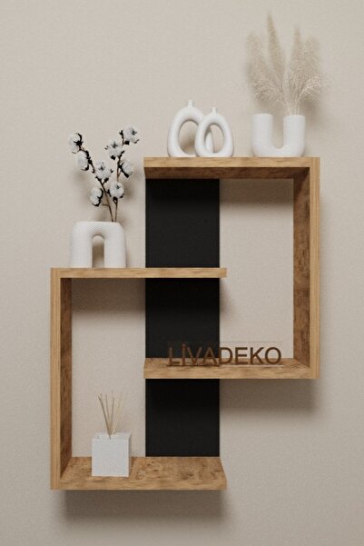 Livadeko Minimalist Duvar Rafı