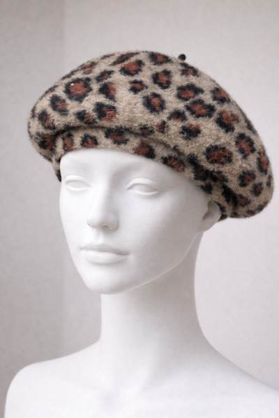 Store قبعة رسام للرسم، قبعة أنجورا الشتوية