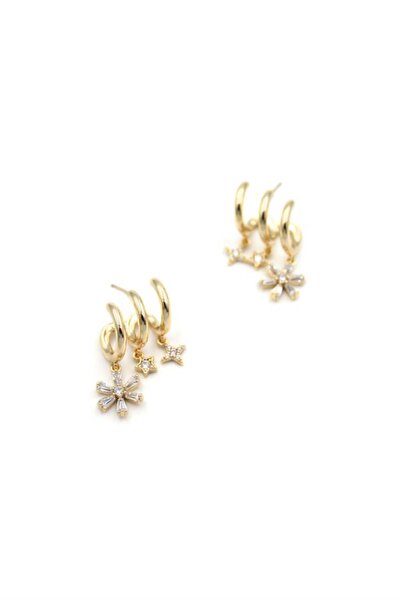 toyigoo Jewelled Earrings - Gold