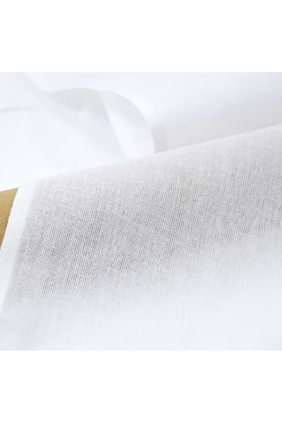 UluTeks 3 Metre Beyaz Pamuk Tülbent Gıda Süzme Bezi Kumaşı 90 Cm En.