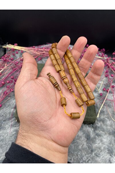 Kttesbihaksesuar 7x11 mm KESME ŞİMŞİR AĞACI TESBİH