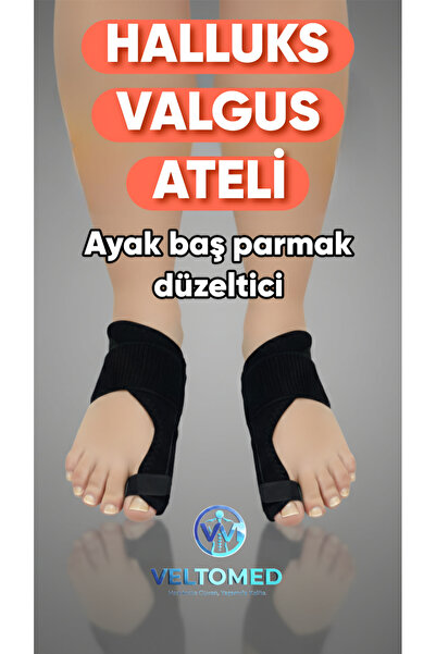 Veltomed Halluks Valgus Gece Ateli Düzeltici Ayak Baş Parmak Kemik Çıkıntısı ...