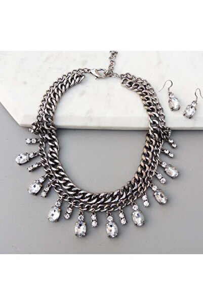 MOONGLOW ACCESSORIES Colier și cercei Alice