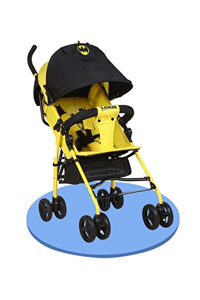 Warner Bros عربة أطفال باتمان خفيفة الوزن مع حجرة تخزين