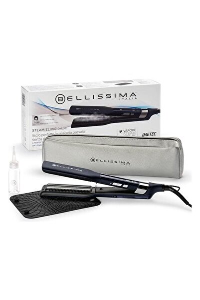 Bellissima Buhar Iksiri, Saç Düzleştirici, Saça Zarar Vermeden Tek Adımda Düz...