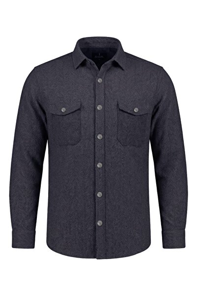 tambattal Winter Large Size Double Pocket Cotton Knitted Shirt (Loose Comfortable Fit)