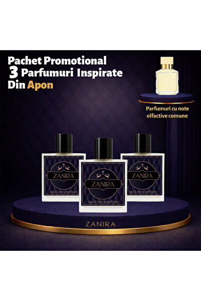 Zanira Promotional Set of 3 Perfumes 219 – Inspired by Apon