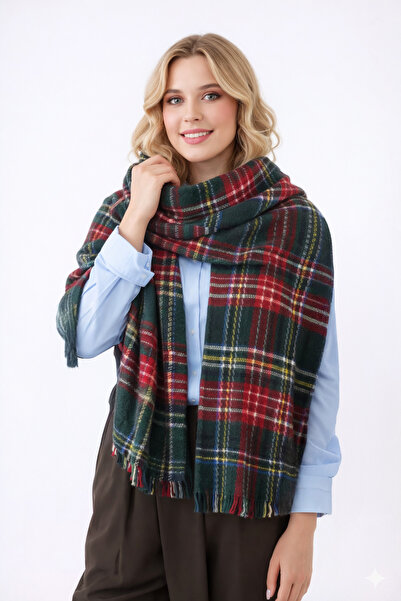 Inno Șal de iarnă cu textură moale, eșarfă șal, șal de iarnă