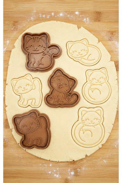 To Design Lab Cute Cats 5-Piece Mold Set