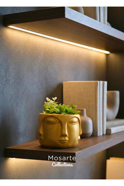 Mosarte Buda Series Minimalist Abstract Face Vase / Sculpture – Modern Decora...