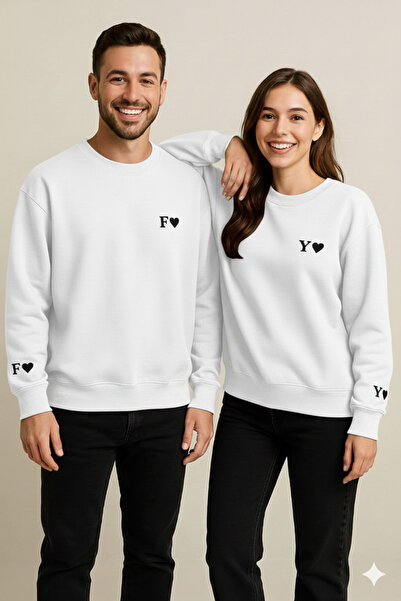 LiyAdaCo Oversize Sevgili Çift Kombini Sevgililer Günü Hediyesi Kişiye Özel H...