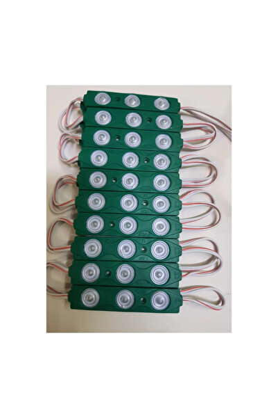 Genel Markalar Yeşil Mercekli Modül Led 20 Adet 1,2w