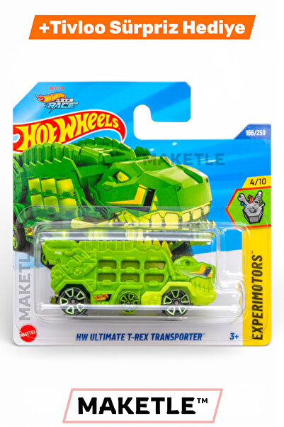 HOT WHEELS HW Ultimate T-Rex Transporter - HYY90 - Tivloo Sürpriz Hediyeli