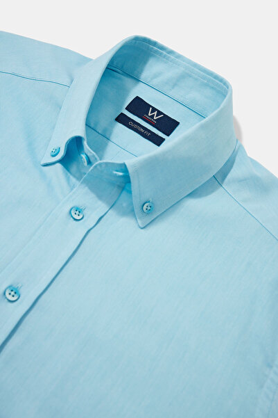 W Collection Turquoise Long Sleeve Shirt