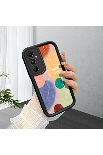 ucuc حافظة هاتف سامسونج جالاكسي A05S متوافقة مع السيليكون الأسود المرن الممتص...