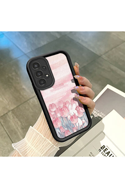 ucuc حافظة هاتف سامسونج جالاكسي A13 4G متوافقة مع السيليكون الأسود المرن المم...