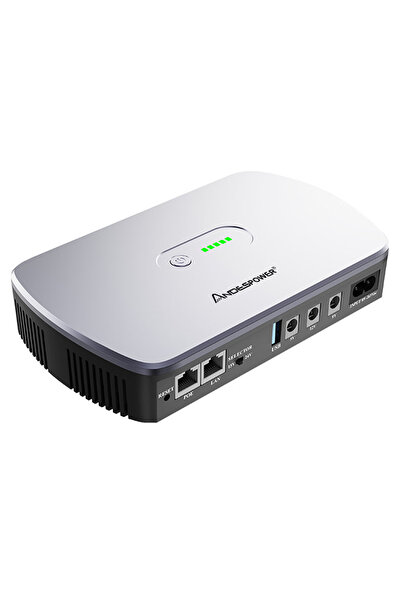 Monte Lua 8800mAh Taşınabilir UPS Modem Router Güç Kaynağı LAN POE 15-24V DC 5-9-12V, Andespower, DCF-1018P