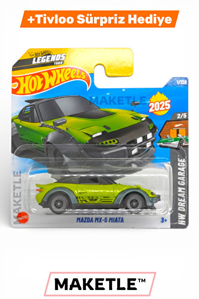 HOT WHEELS Mazda MX-5 Miata - HYX57 - Tivloo Sürpriz Hediyeli
