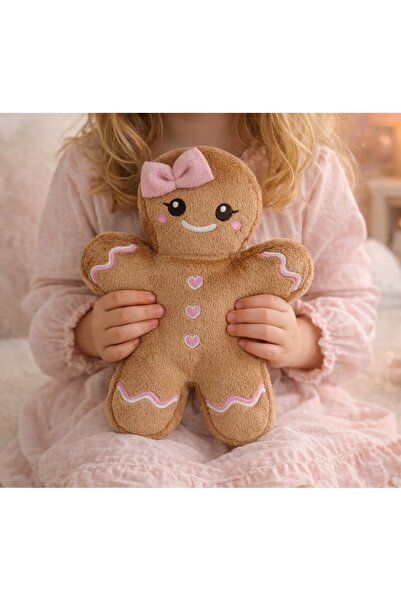 Mofu Hediyelik Kurabiye Kız Peluş Oyuncak 30 cm | Çocuk ve Yetişkin için Hedi...
