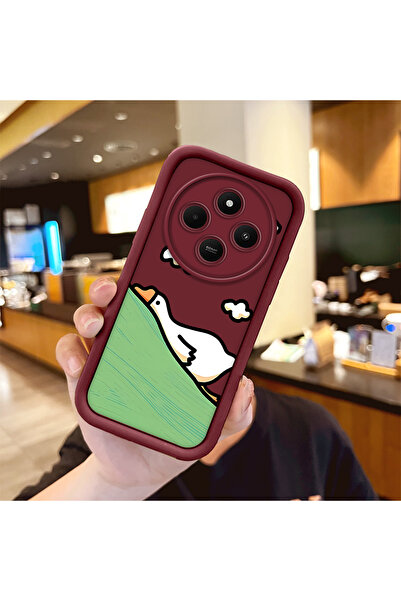 ucuc حافظة سيليكون مرنة متوافقة مع هاتف Xiaomi Redmi A4، حافظة لطيفة على شكل ...