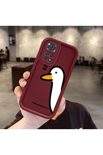 ucuc حافظة سيليكون مرنة متوافقة مع هاتف Xiaomi Redmi Note 11S، حافظة لطيفة عل...