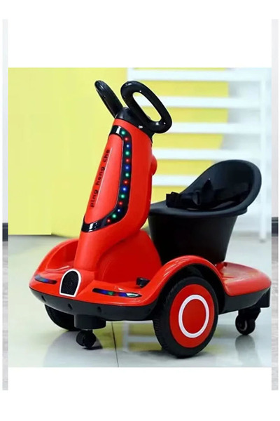 Fitness World 4-wheel electric scooter for kids, electric scooter for kids wi...