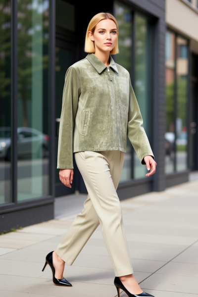 BENERLY قميص رجالي بياقة منخفضة وأكمام عادية، مصنوع من القطن بنسبة 100%، جاكي...