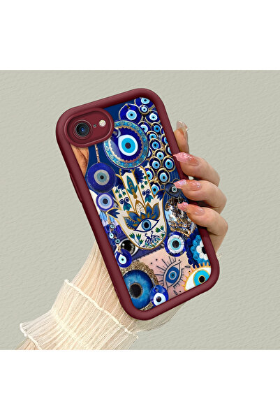 ucuc حافظة مقاومة للصدمات من السيليكون باللون الأزرق الداكن لهاتف iPhone 7/8/...