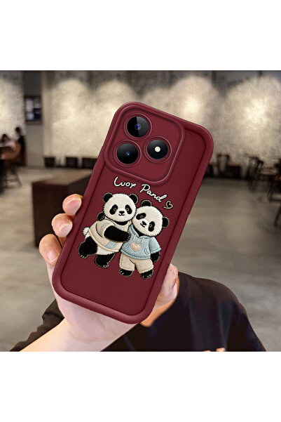 ucuc حافظة حماية مرنة من السيليكون متوافقة مع هاتف Realme Note 50 4G باللون ا...