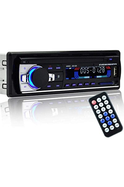Smart Car Radio Stereo Player Bluetooth Phone AUX-IN MP3 FM/USB/1 Din/remote control 12V Car Audio